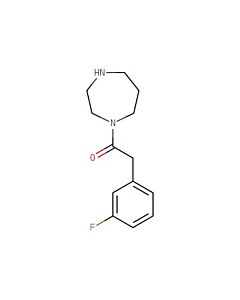 Astatech 1-(1,4-DIAZEPAN-1-YL)-2-(3-FLUOROPHENYL)ETHANONE; 0.25G; Purity 95%; MDL-MFCD09813907